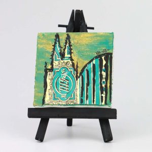 Ölbild Staffelei „4711“, 250702 Ansicht Front