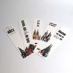 Lesezeichen mit Köln-Motiv