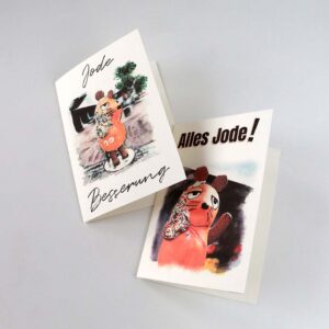 Klappkarten mit verschiedenen Maus-Motiven