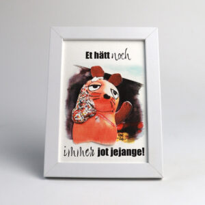 Aquarell-Druck gerahmt "Maus", 261006